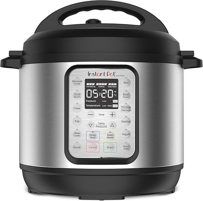 Instant Pot Duo Plus 6-Qt 9-in-1 Electric Pressure Cooker, Stainless Steel