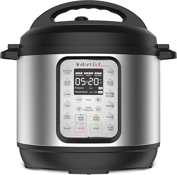 Instant Pot Duo Plus 6-Qt 9-in-1 Electric Pressure Cooker, Stainless Steel