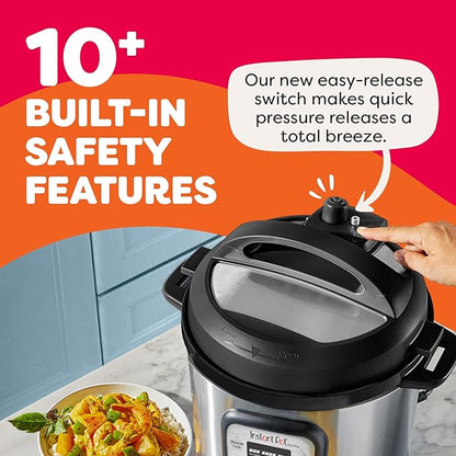 Instant Pot Duo Plus 6-Qt 9-in-1 Electric Pressure Cooker, Stainless Steel