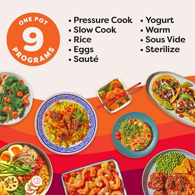 Instant Pot Duo Plus 6-Qt 9-in-1 Electric Pressure Cooker, Stainless Steel